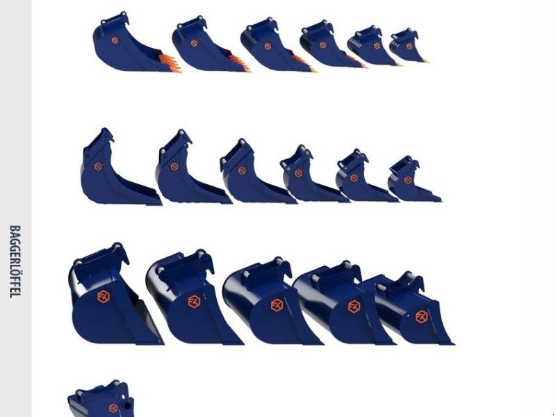 FK Machinery diverse Baggerlöffel