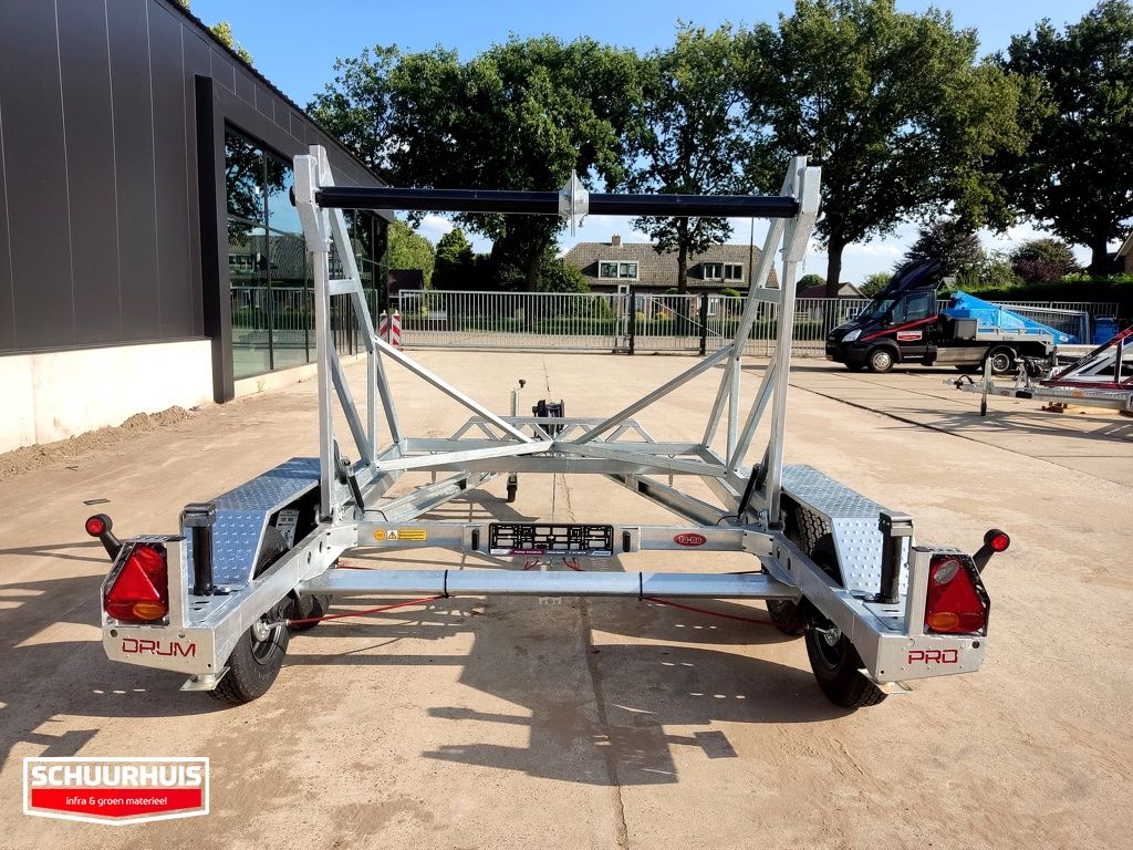 Haspelwagen TA-NO kantelbaar tandemasser 2 assen 2700kg & 3500KG