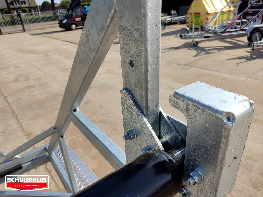 Haspelwagen TA-NO kantelbaar tandemasser 2 assen 2700kg & 3500KG