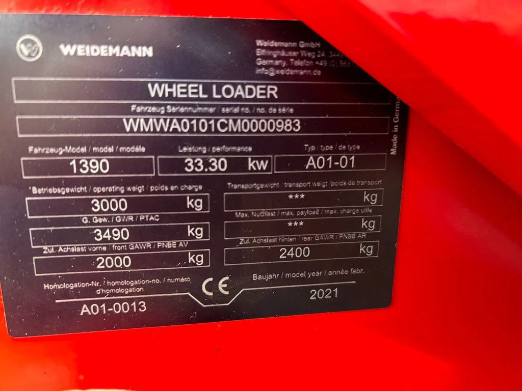 Weidemann 1390