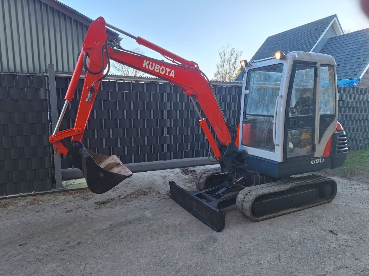 Kubota KX91-2 hitachi yanmar bobcat mini graafmachine