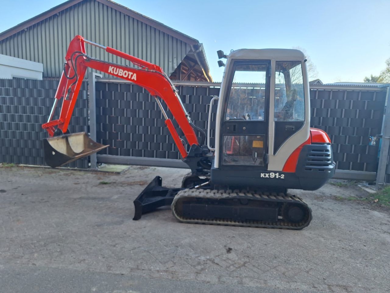 Kubota KX91-2 hitachi yanmar bobcat mini graafmachine
