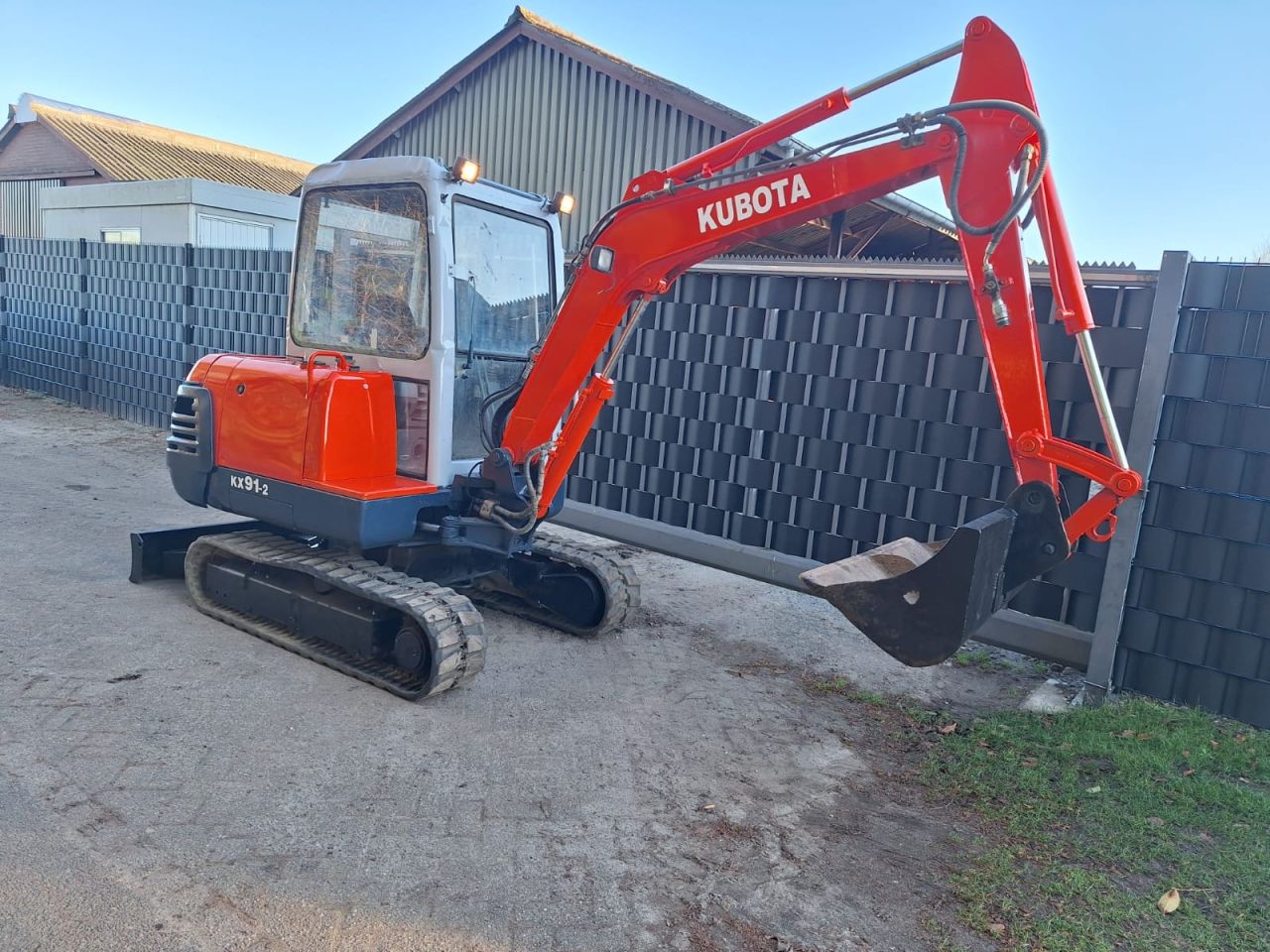 Kubota KX91-2 hitachi yanmar bobcat mini graafmachine