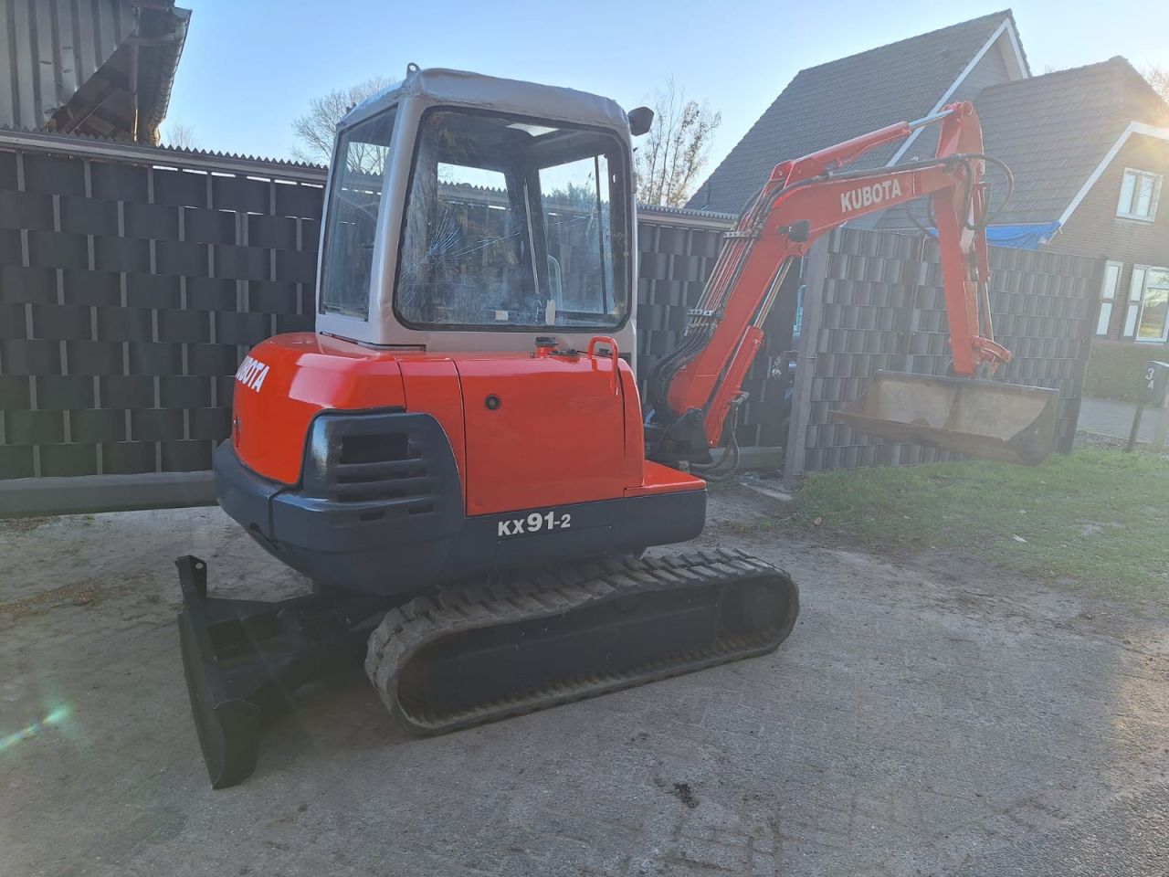 Kubota KX91-2 hitachi yanmar bobcat mini graafmachine