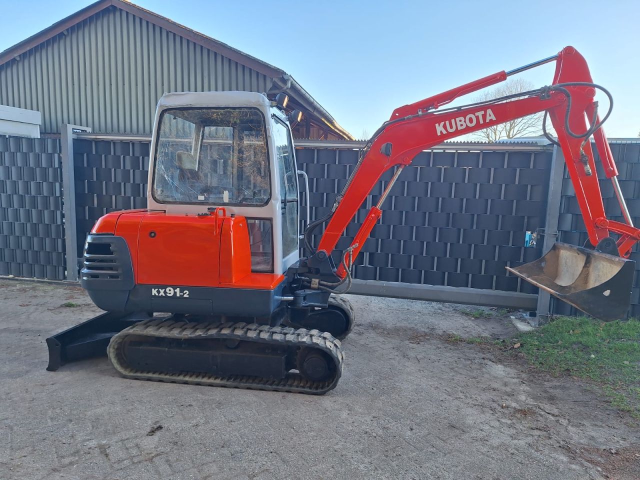 Kubota KX91-2 hitachi yanmar bobcat mini graafmachine