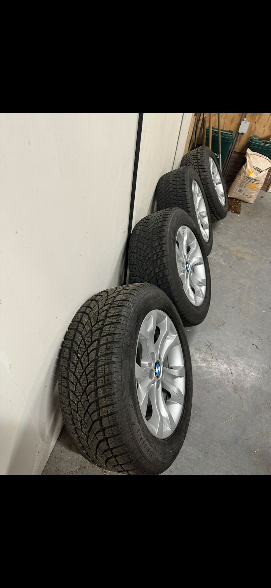 Winterbanden BMW X3 / X5 maat 255 / 55 R 18
