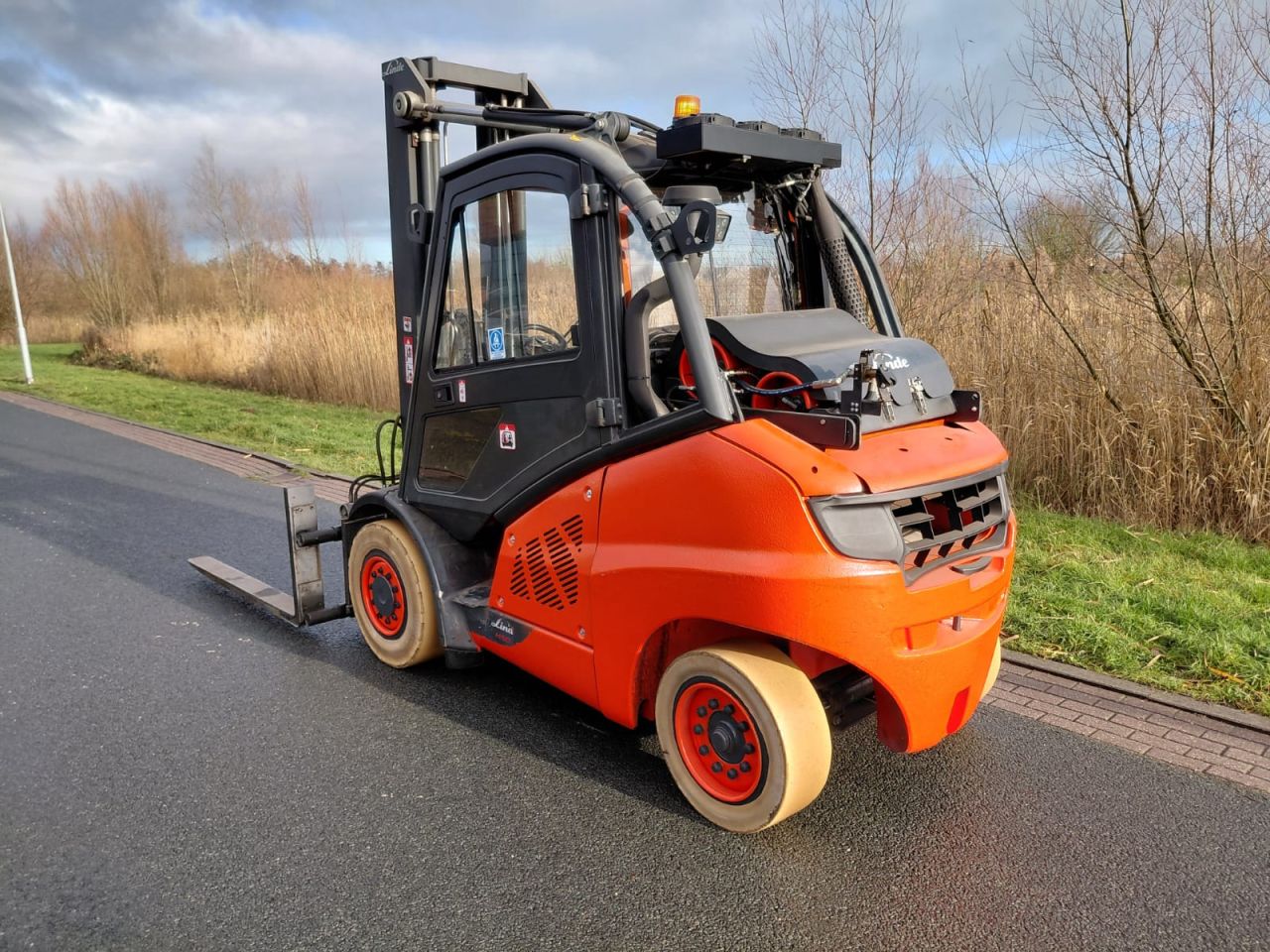 Heftruck linde h 50 lpg