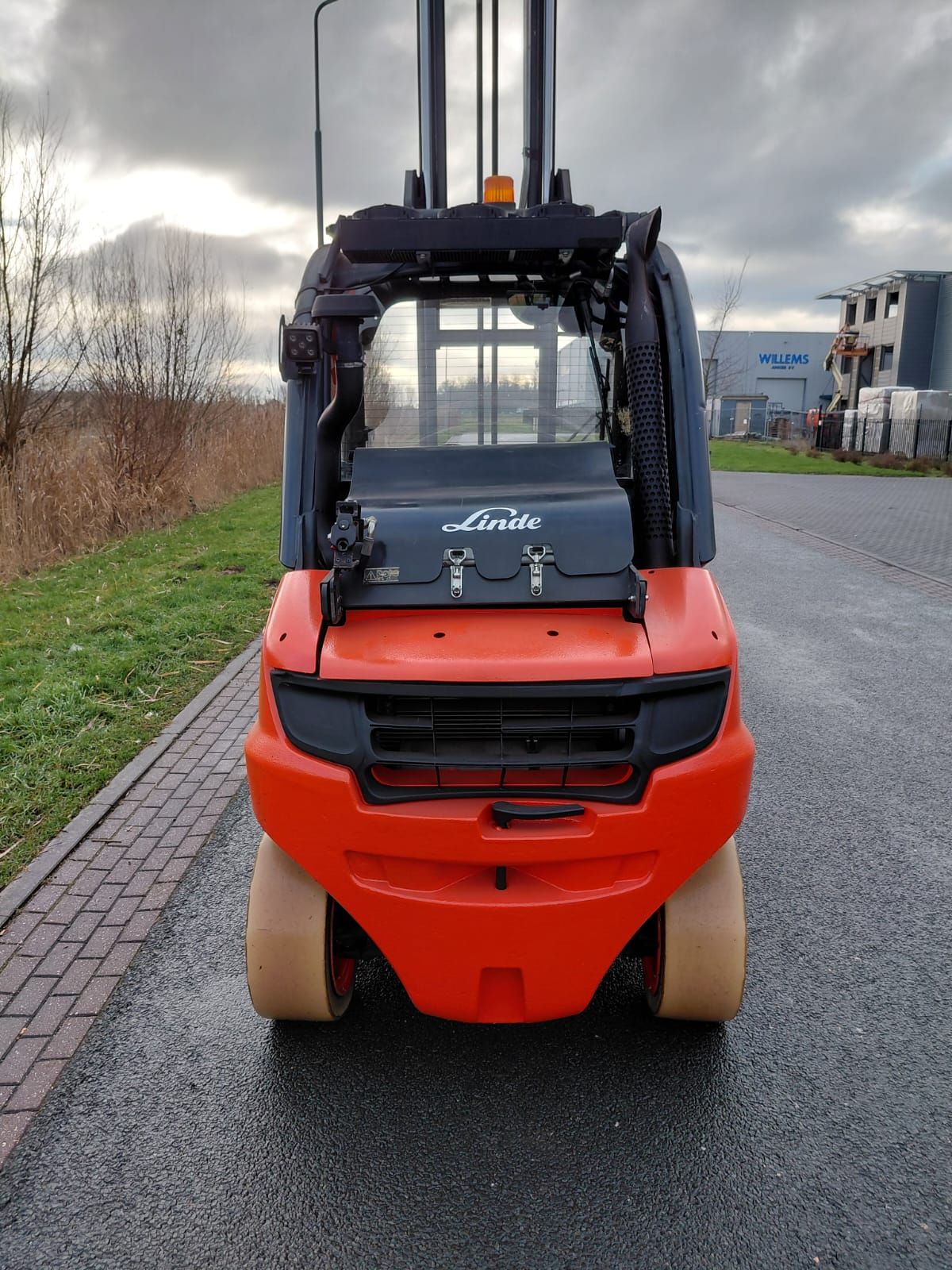 Heftruck linde h 50 lpg
