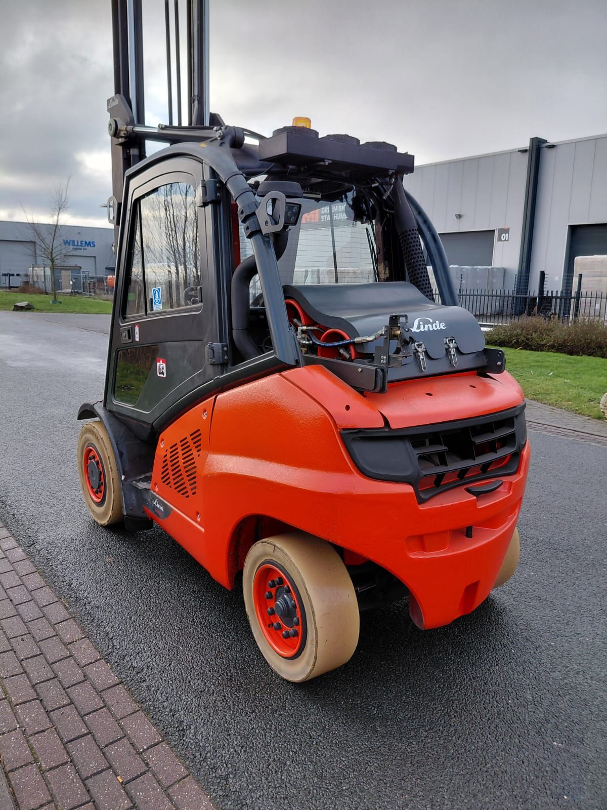 Heftruck linde h 50 lpg
