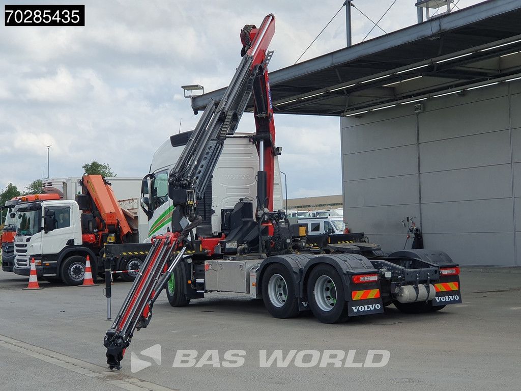 Volvo FH FH 500 6X4 Full-Air Liftachse HMF 2820K-RCS Crane+JIB Remote Control I-ParkCool VDS LED Kran