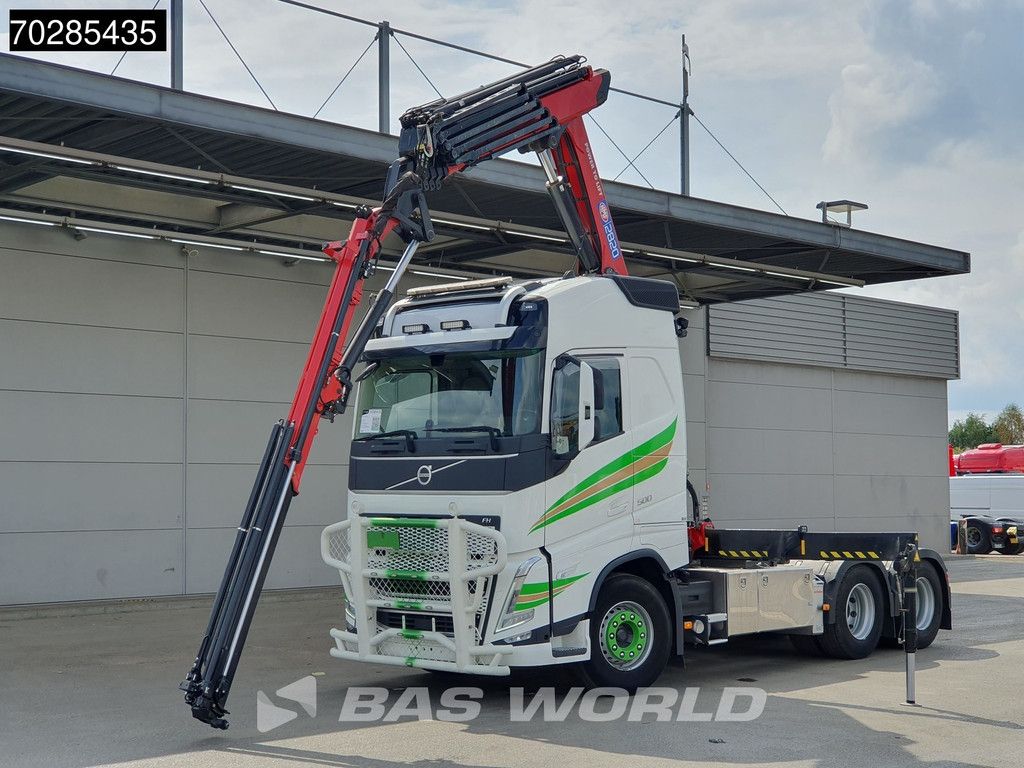 Volvo FH FH 500 6X4 Full-Air Liftachse HMF 2820K-RCS Crane+JIB Remote Control I-ParkCool VDS LED Kran
