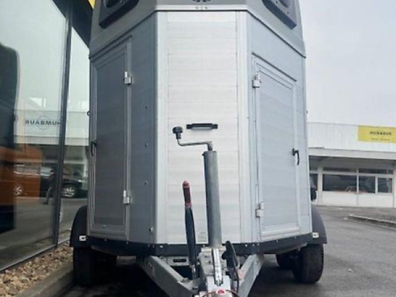 Humbaur Rapid Alu 2-Pferde Vollalu Sattelkammer 2t.