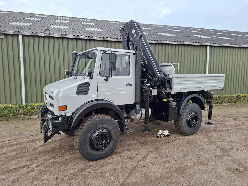 Mercedes-Benz 4x4 Unimog U1850 met HIAB kraan