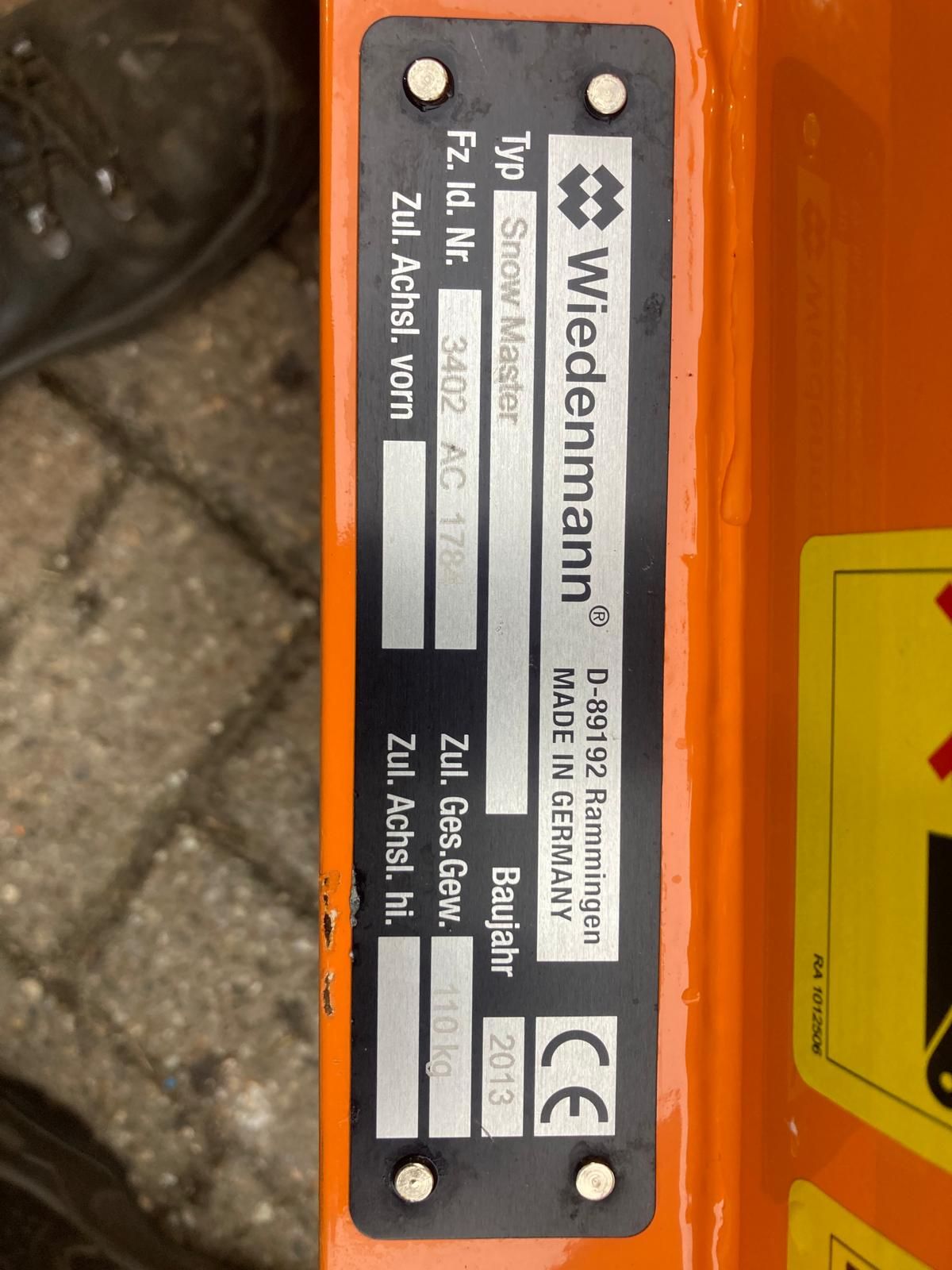 Wiedenman sneeuwschuif 120cm