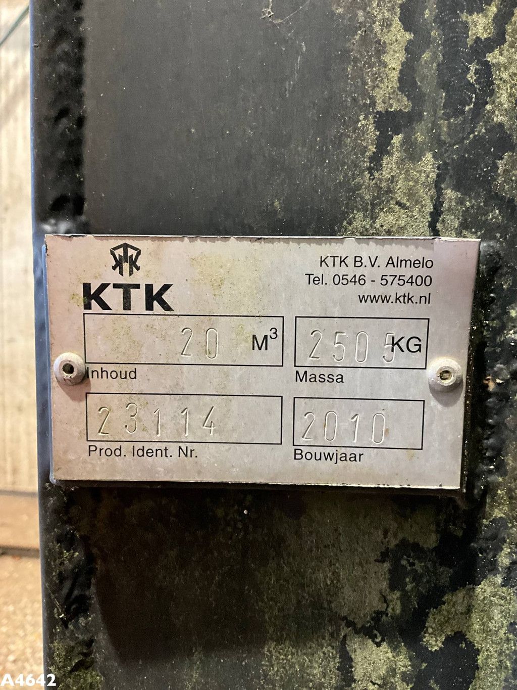 KTK 20m³ container
