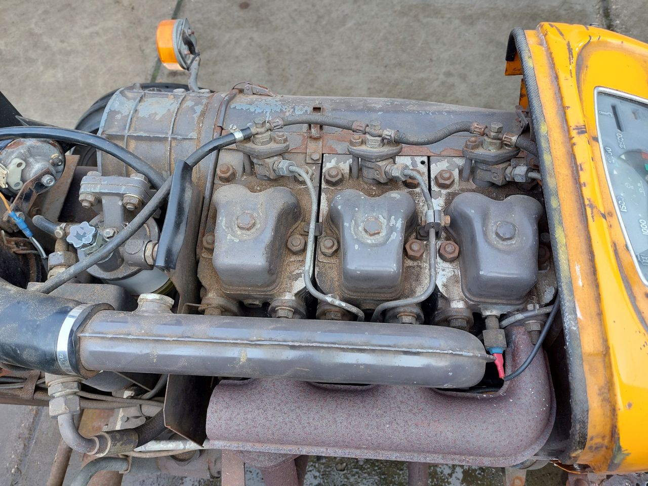 Renault 70 s smalspoor met STUURBEKRACHTIGING