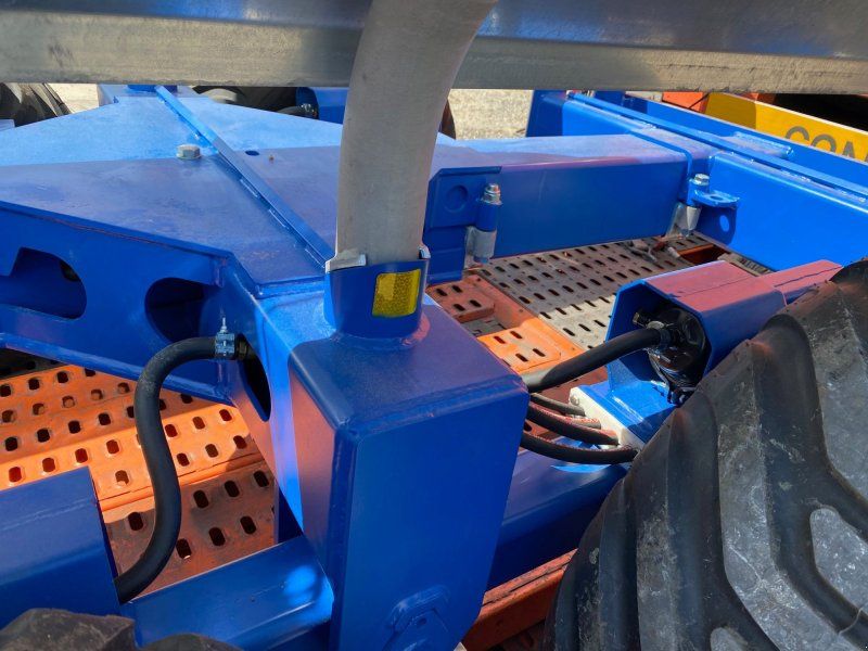 Scandic ST-10S 13t 9m Kran 750kg Hubkraft Druckluft Seilwinde Radantrieb