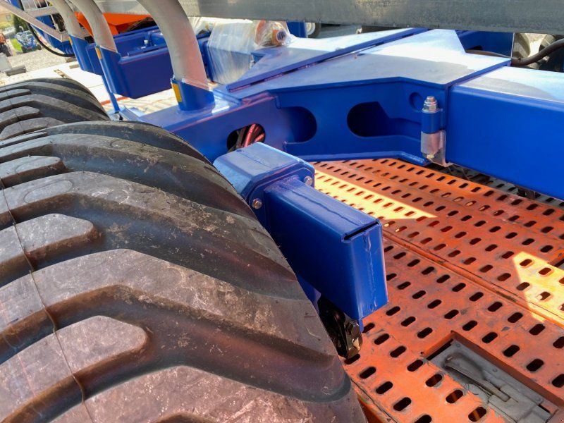 Scandic ST-10S 13t 9m Kran 750kg Hubkraft Druckluft Seilwinde Radantrieb