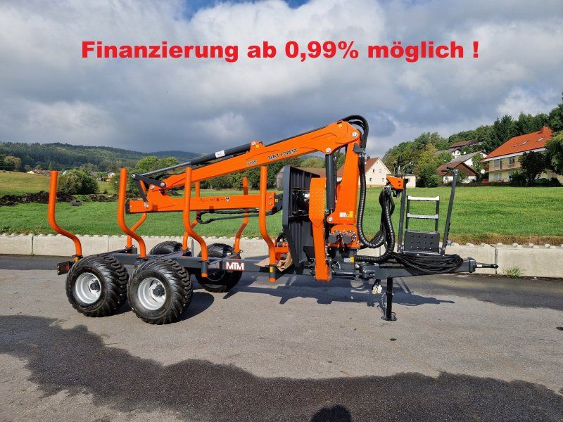 MTM 10T S 10to 7,70m Kran Druckluft Zentralrohrrahmen