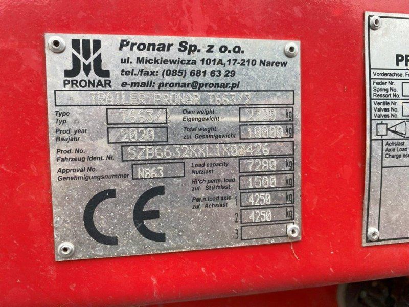 Pronar T 663-2T