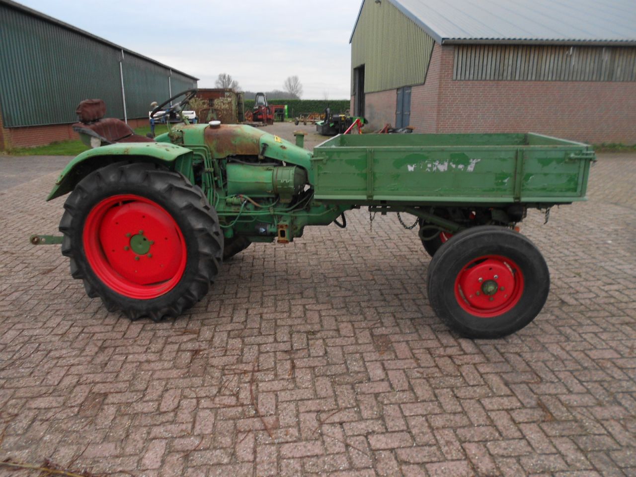Fendt f 231 gt werktuigendrager