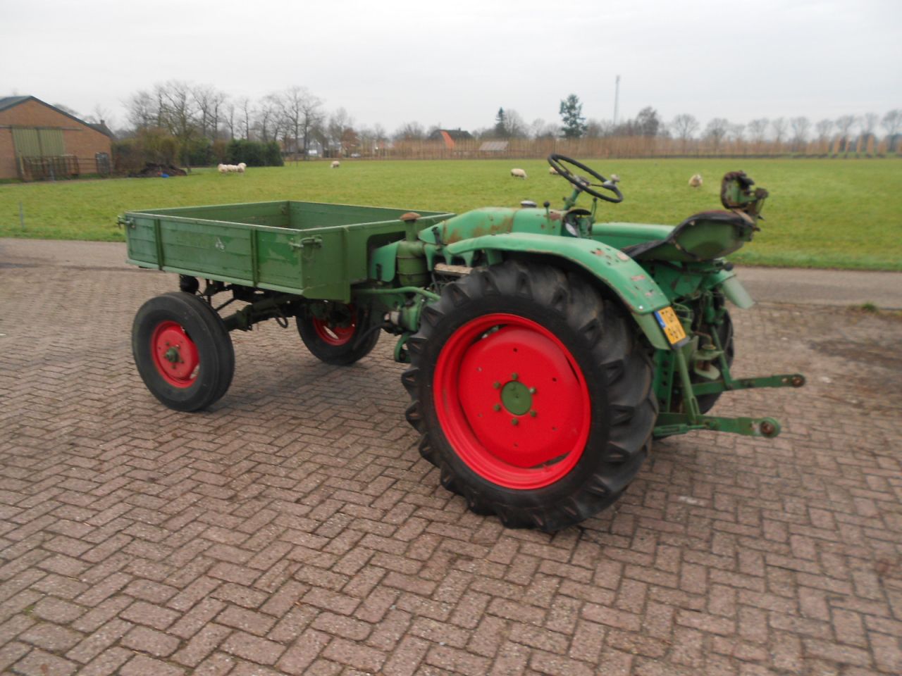 Fendt f 231 gt werktuigendrager