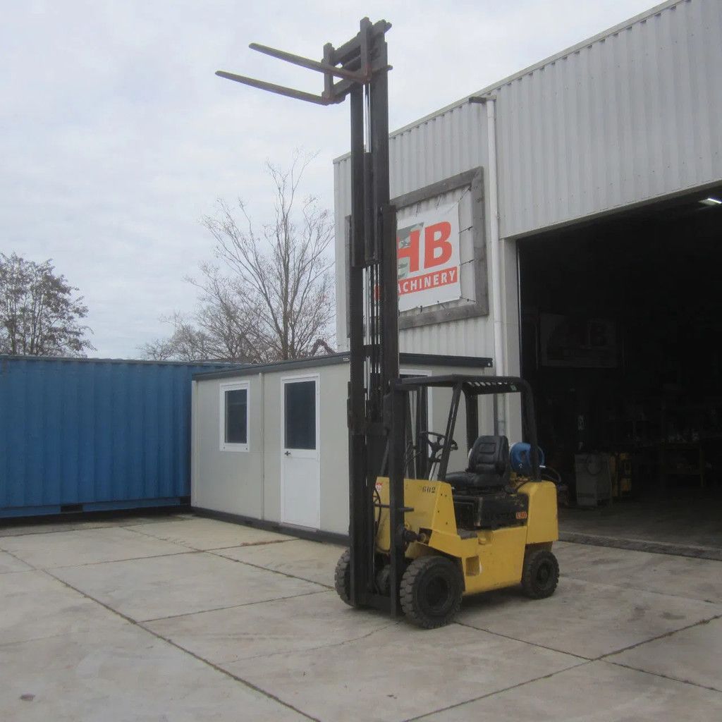 Hyster heftruck H 1.50XL, LPG-gas, triplo, side shift.