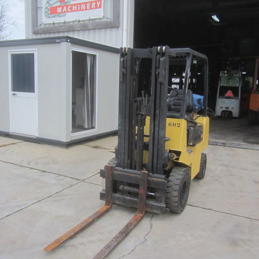 Hyster heftruck H 1.50XL, LPG-gas, triplo, side shift.