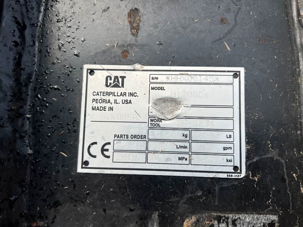 CAT H120 GCS - CW40S