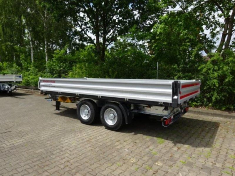 Möslein TTD11 weiß neuer Tandem 3- Seitenkipper Tieflader
