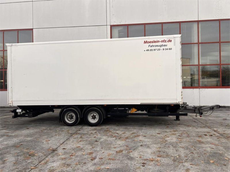 Möslein TK0105D-L Weiß Tandemkoffer Ladebordwand + Durchl