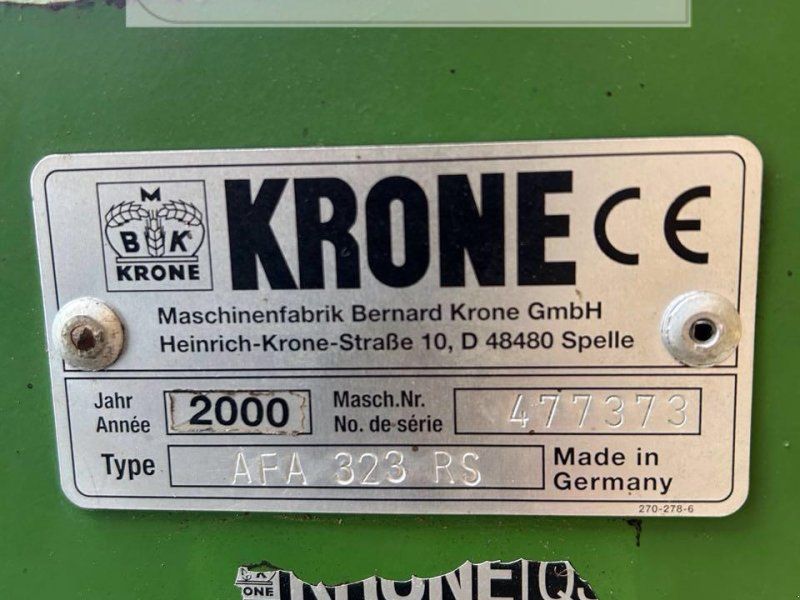 Krone AFA 323 RS
