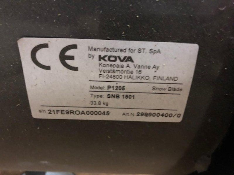 Stiga Schneeschild Tornado / Estate