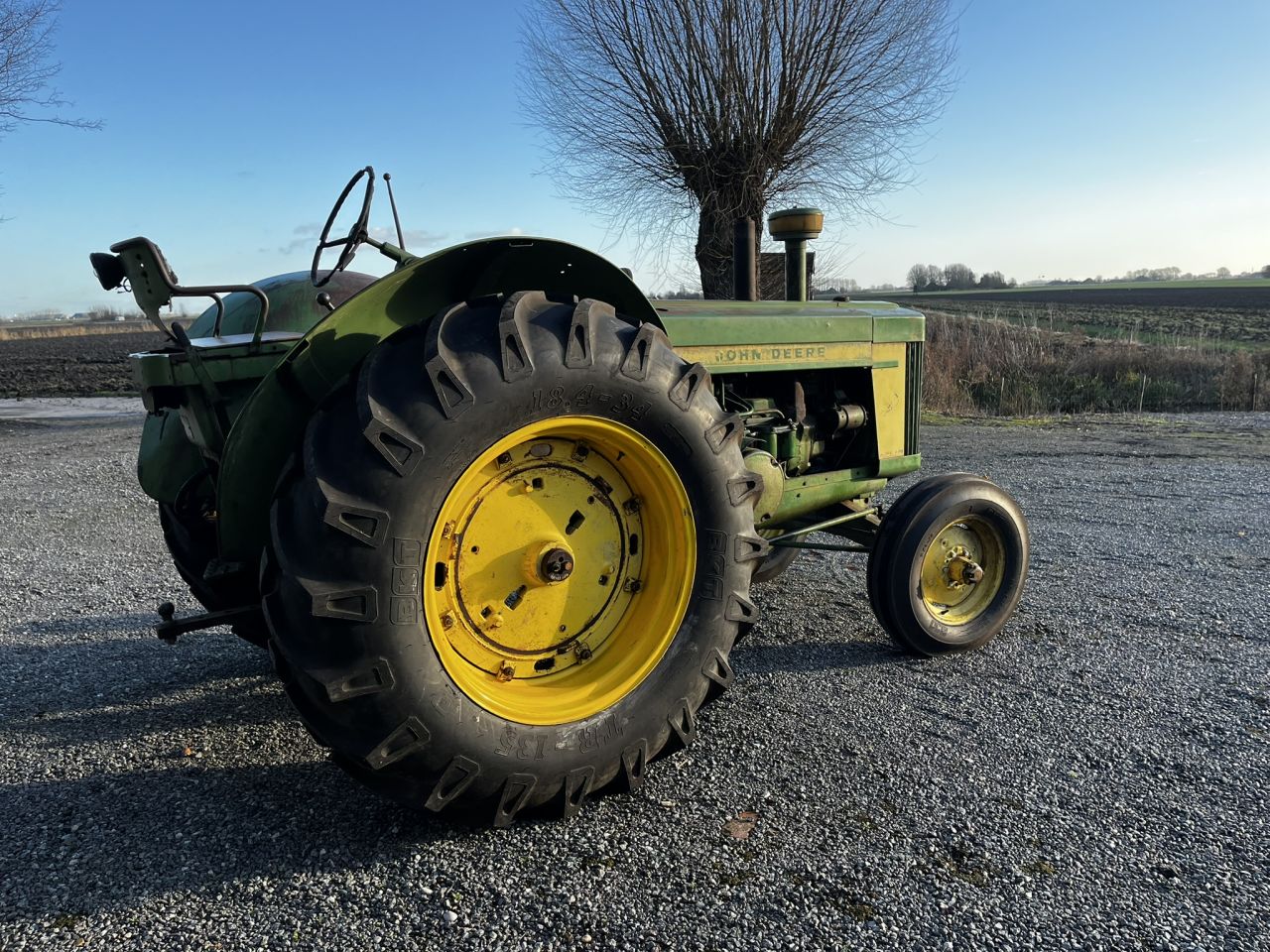 John Deere 820 Diesel 2-cylinder 1957 USA pony motor