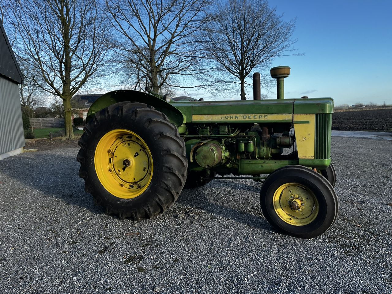 John Deere 820 Diesel 2-cylinder 1957 USA pony motor