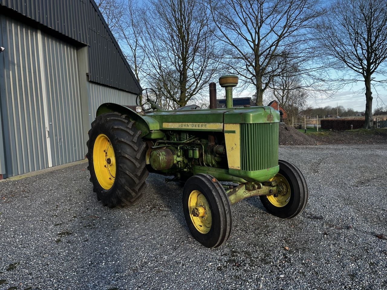 John Deere 820 Diesel 2-cylinder 1957 USA pony motor