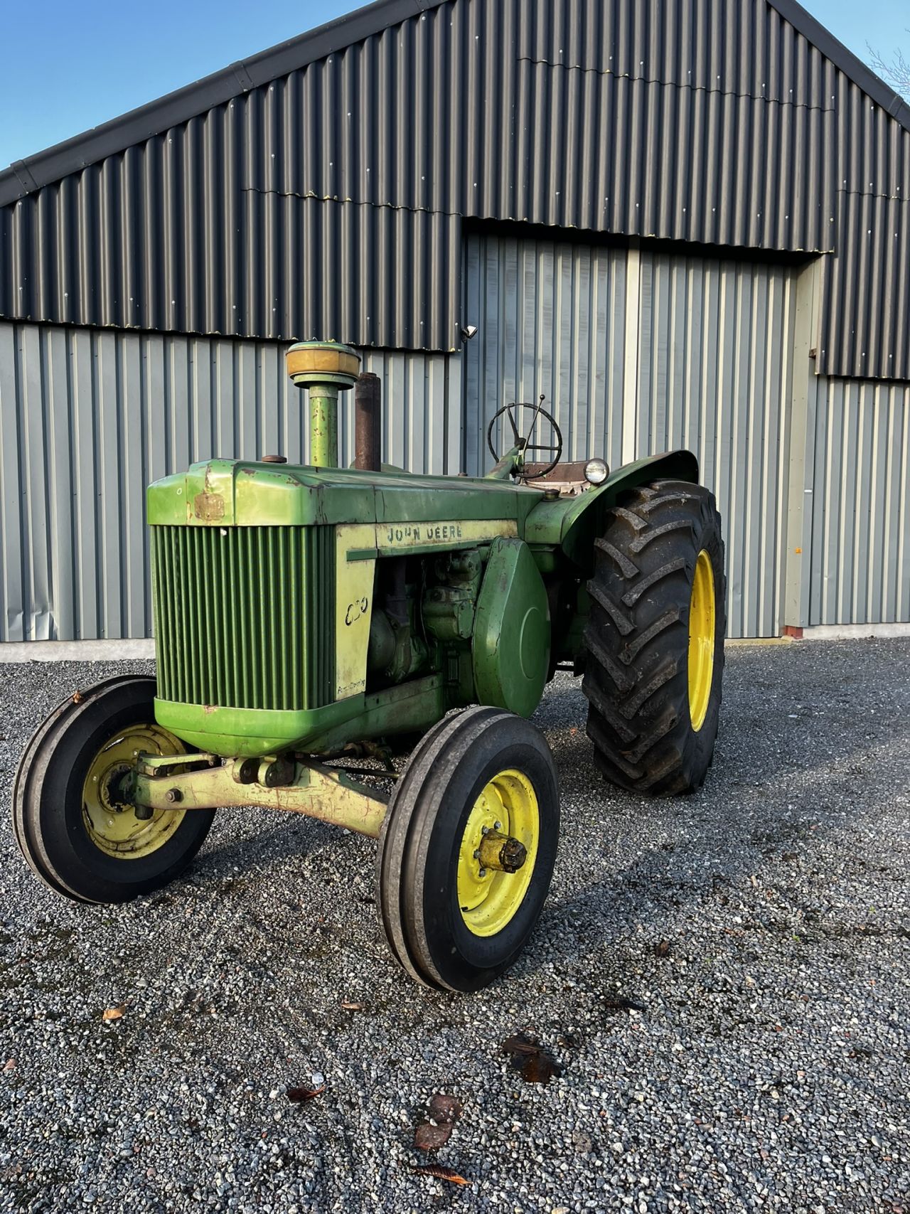 John Deere 820 Diesel 2-cylinder 1957 USA pony motor