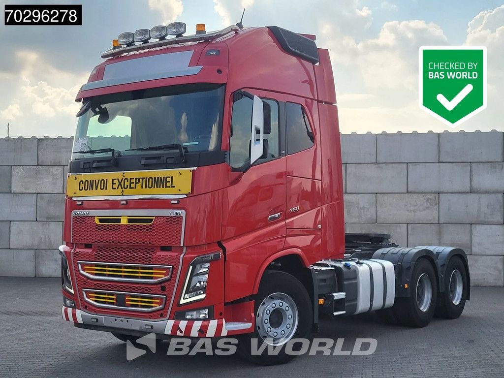 Volvo FH16 750 6X4 150T! Full-Steel XL Retarder Big-Axle 2xTanks Euro 6