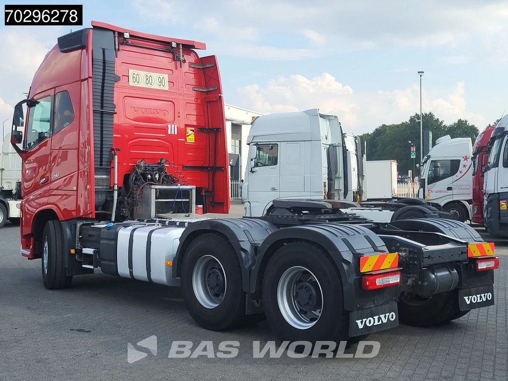 Volvo FH16 750 6X4 150T! Full-Steel XL Retarder Big-Axle 2xTanks Euro 6
