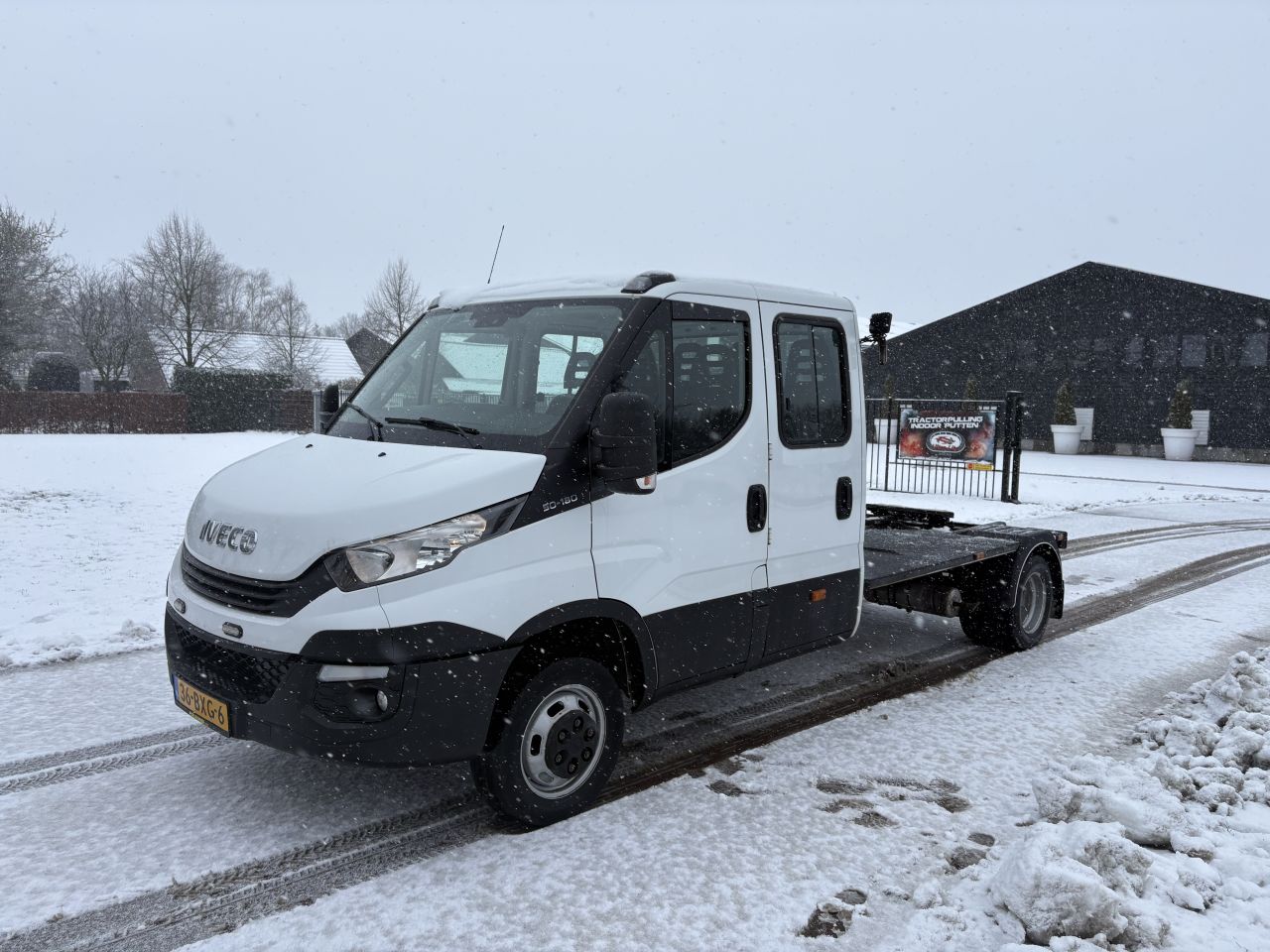 Trekker C1 rijbewijs Iveco Daily 50C18 euro 6 Dubbel cabine
