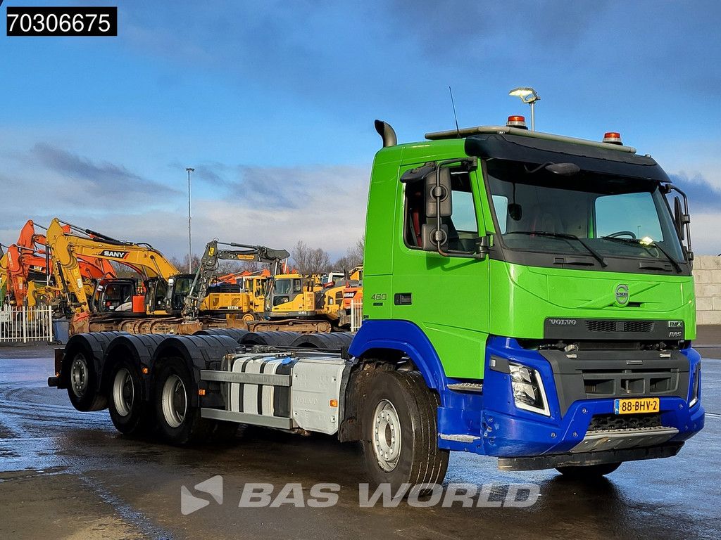 Volvo FMX FMX 460 8X4 NL-Truck chassis Lift+Steering Axle Big-Axle VEB+ Euro 6