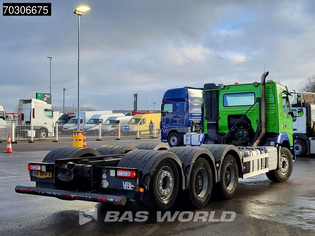 Volvo FMX FMX 460 8X4 NL-Truck chassis Lift+Steering Axle Big-Axle VEB+ Euro 6
