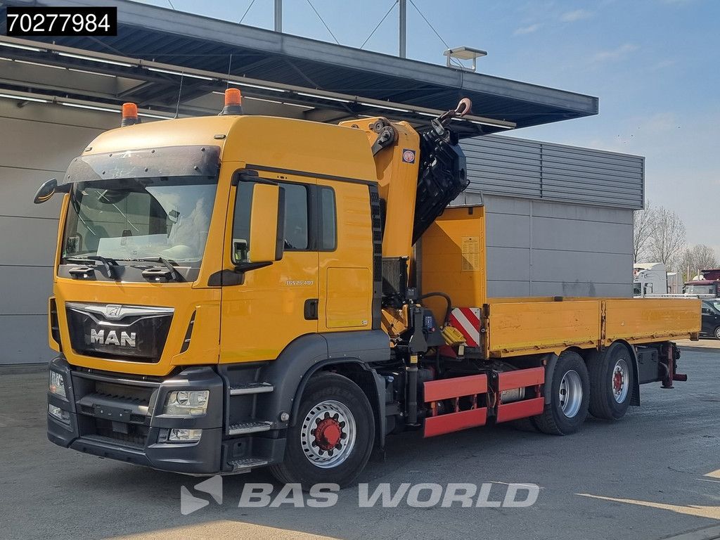 MAN TGS 26.480 6X4 HMF 5020 K6 Crane Kran 6x2H4 Hydrodrive Euro 6
