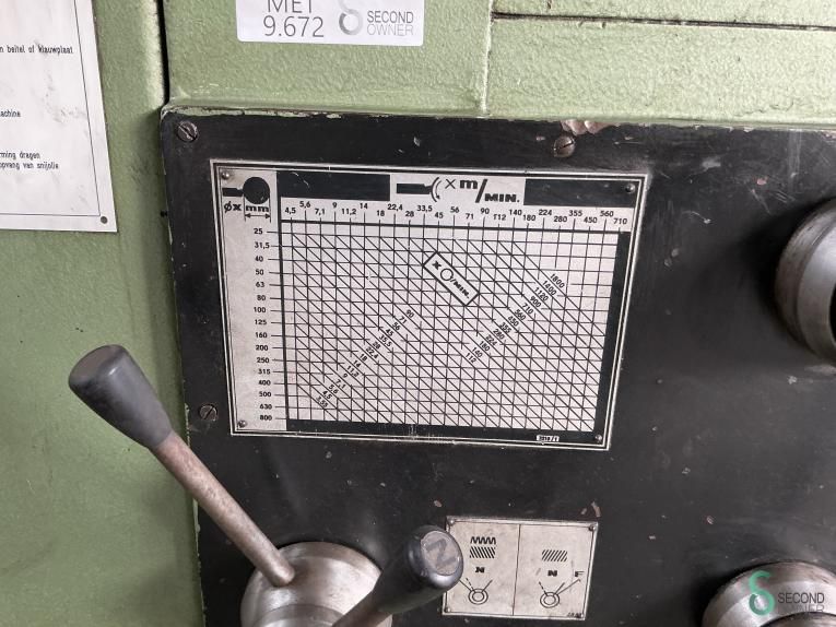 Horizontal lathes TOS SUS-63 x 3000mm