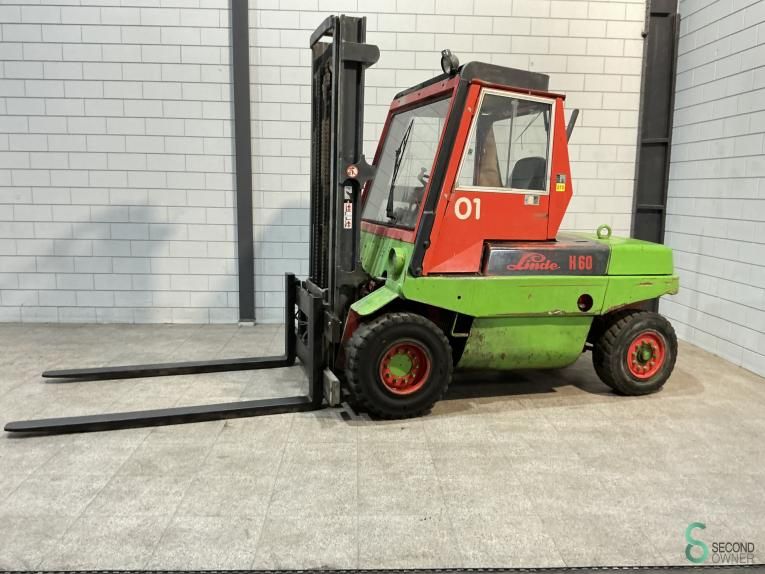Forklifts Diesel Linde H60D (396_2) 1986