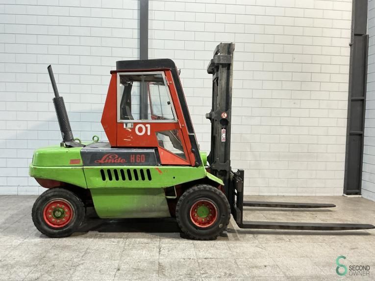 Forklifts Diesel Linde H60D (396_2) 1986