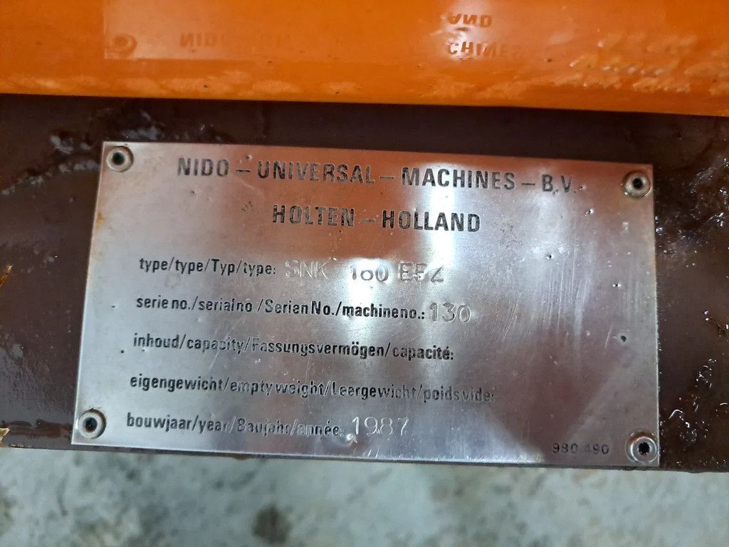 Nido SNK 180 EPZ Sneeuwschuiver