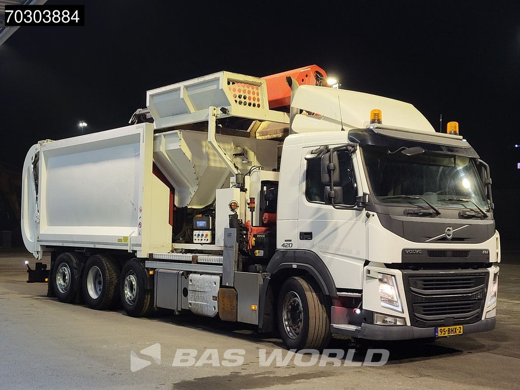 Volvo FM FM 420 8X2 Palfinger PK 23501 Kran Crane VDL Translift Lift+Steering Axle Euro 6