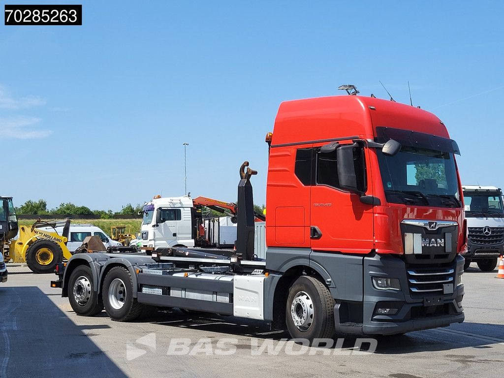 MAN TGX TGX 26.470 6X2 21 Tonnes VDL hooklift Retarder Lift+Lenkachse ACC Navi Euro 6