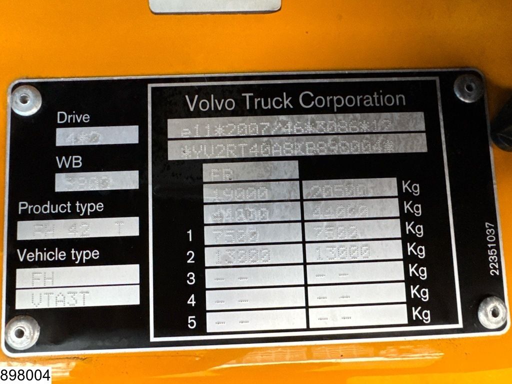 Volvo FH 500 EURO 6, Standairco